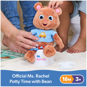 Ms. Rachel Potty Time play toilet for realistic potty routine practice