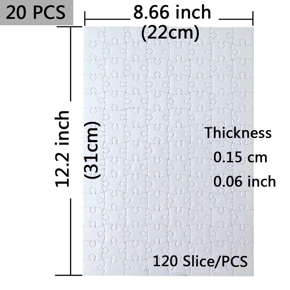 MS WGO printable fabric surface jigsaw puzzle for photo prints
