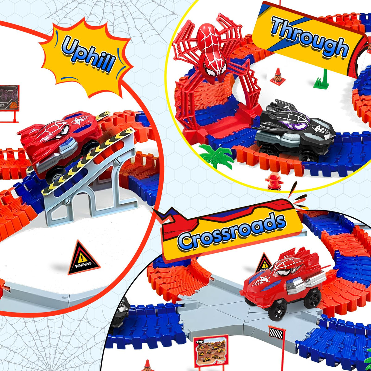 M SANMERSEN Spider Kit Fosters Cooperation during group race play