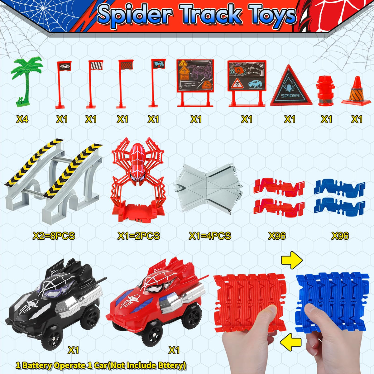 M SANMERSEN Spider Tracks Create a Creative World for budding engineers