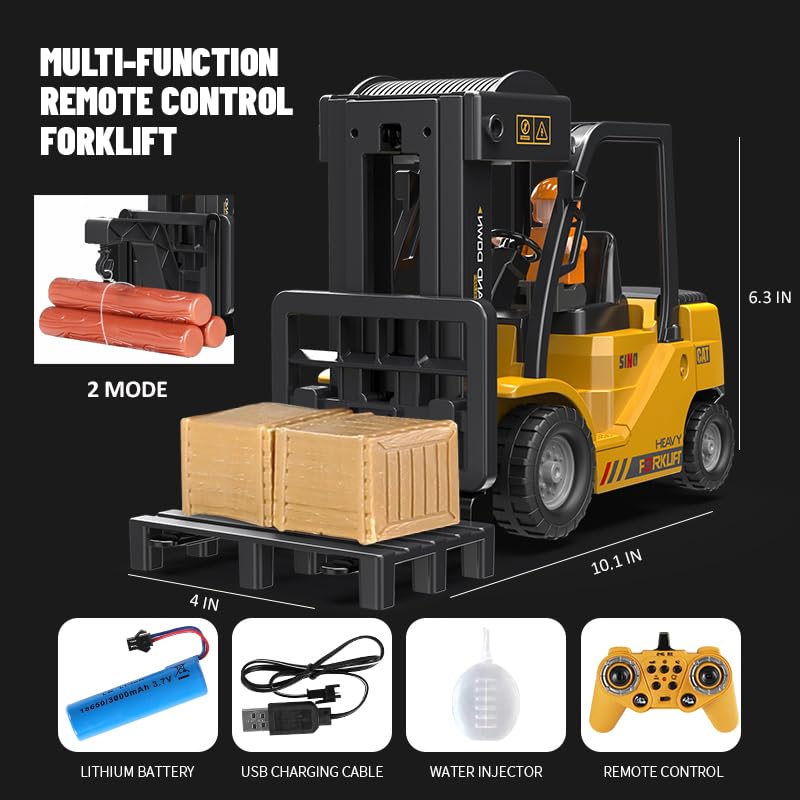 Mscredse RC forklift in gift-ready box makes a great present.