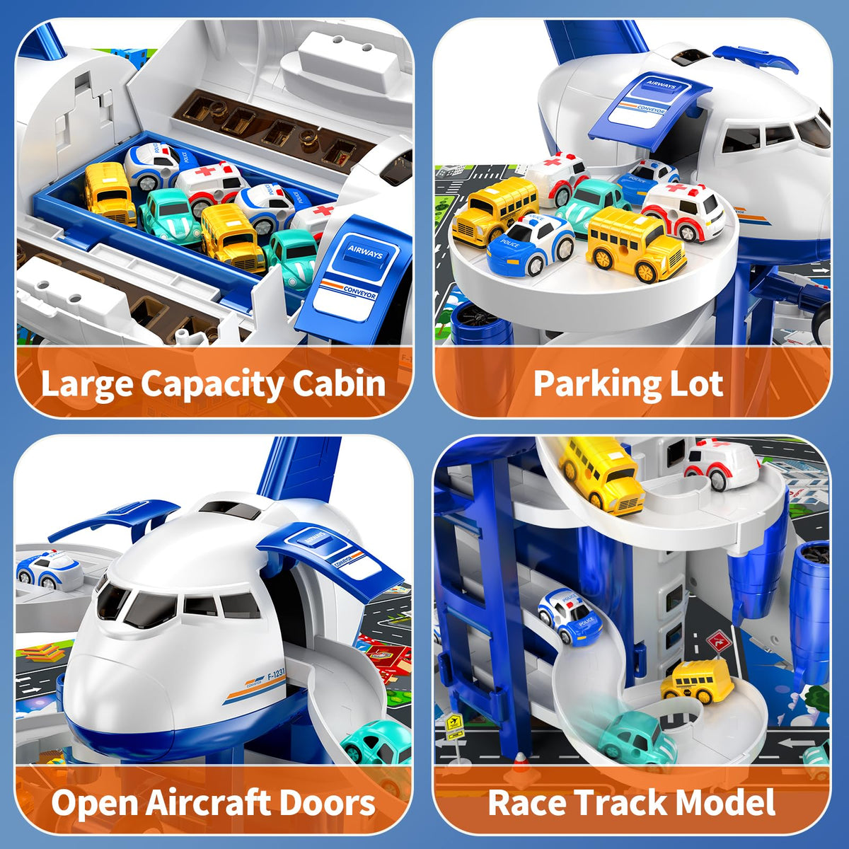 MSKOLER durable construction supports indoor and outdoor play