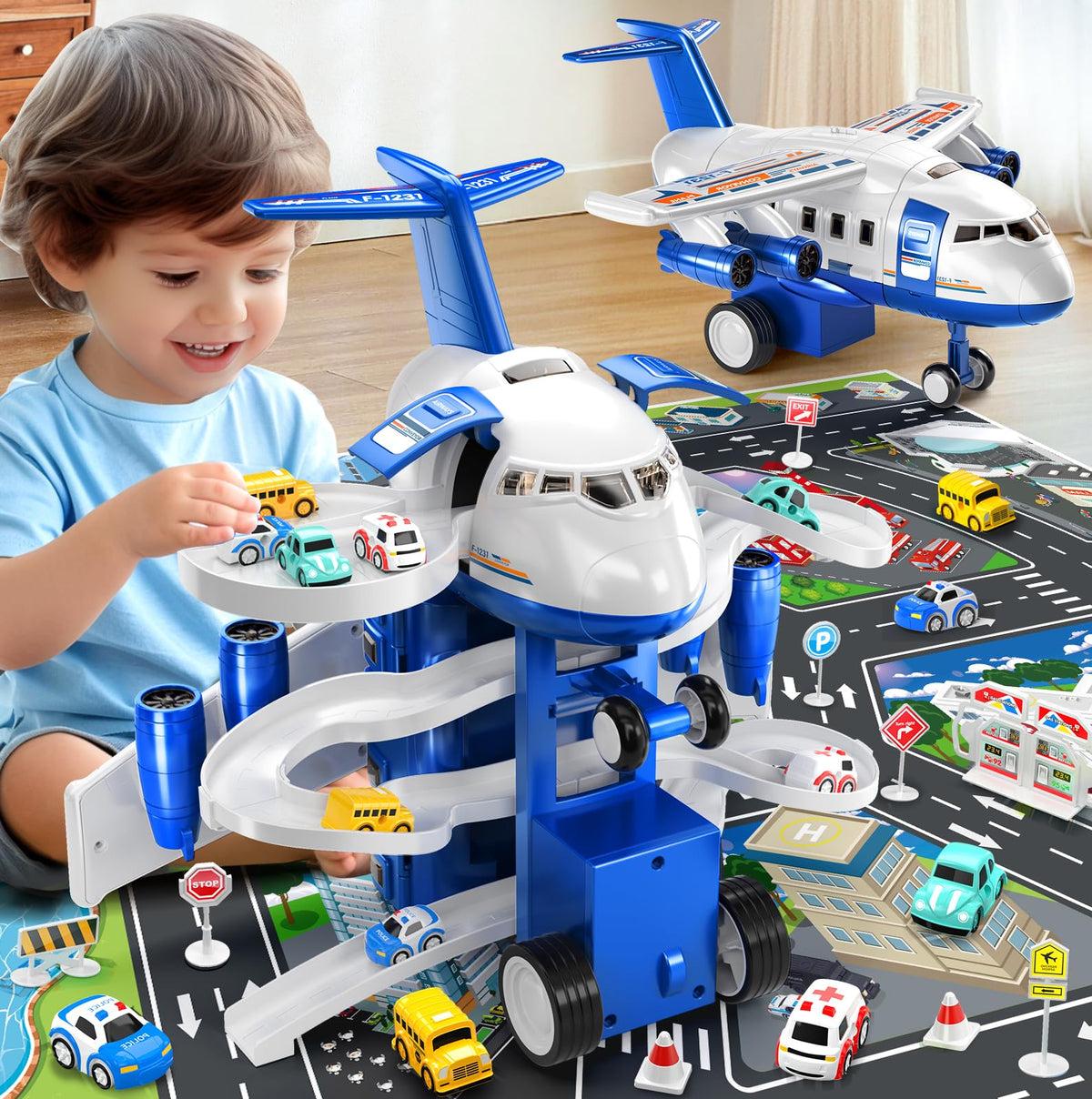 MSKOLER removable wings enable easy assembly and hands on learning