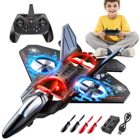 MSKOLER foam RC airplane performing 360° flips for indoor and outdoor play.