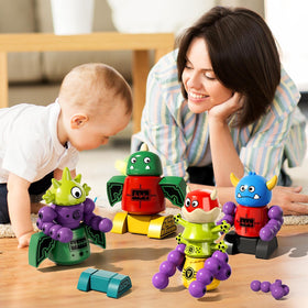 MSKOLER magnet robot stacking pieces boost fine motor skills