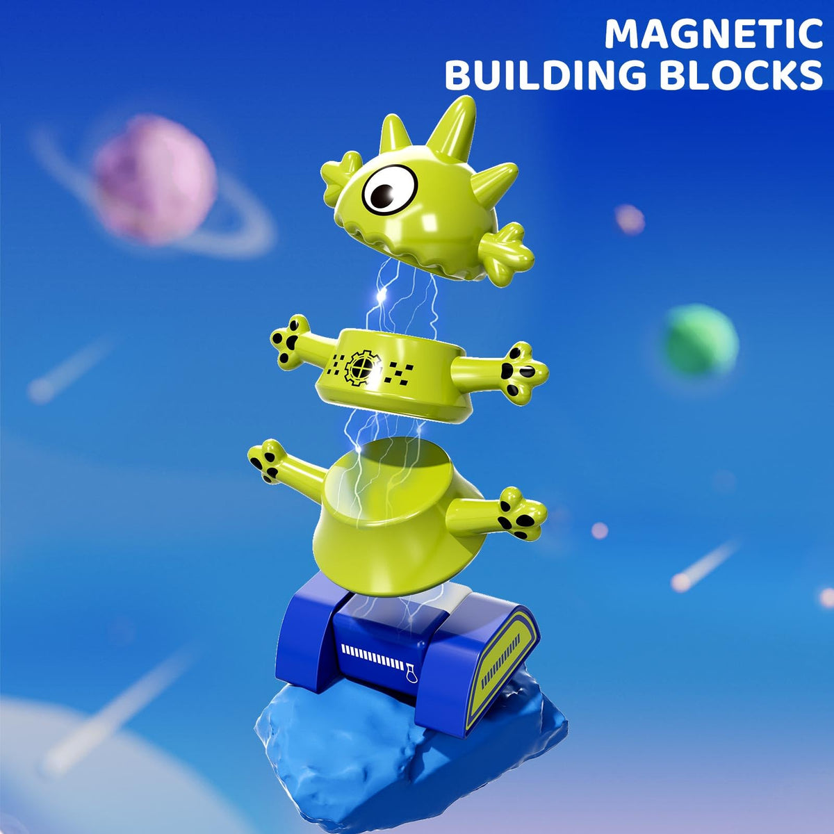 MSKOLER magnet robots create varied builds for imaginative play