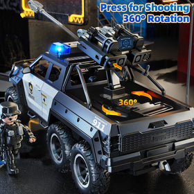 MSKOLER police car with 4-8 age compatibility supports imaginative role play.