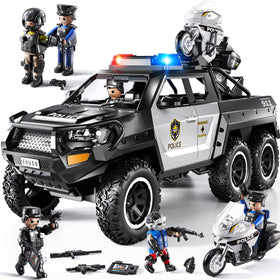 MSKOLER police car toy with light and sound for engaging kids during role play.