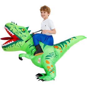 MT MENGTONG Dinosaur Costume in action at a party.