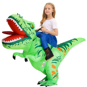 MT MENGTONG Dinosaur Costume side view, perfect for parades.