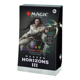 MTG Graveyard Overdrive deck box organizing 100 sleeved cards for quick multiplayer setup