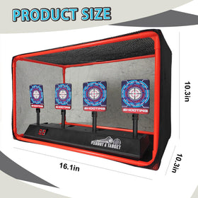 MTISGREAT auto-reset digital target action keeps kids engaged.
