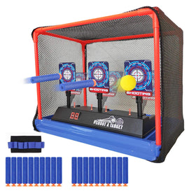 MTISGREAT electronic shooting target front view for engaging kid-friendly target practice