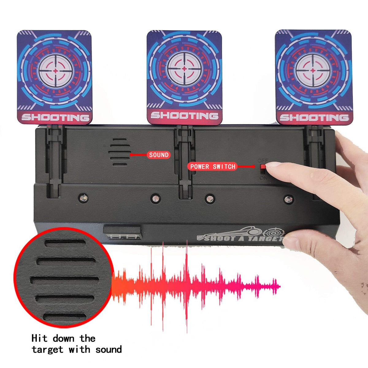 MTISGREAT twenty soft darts included for safe target practice