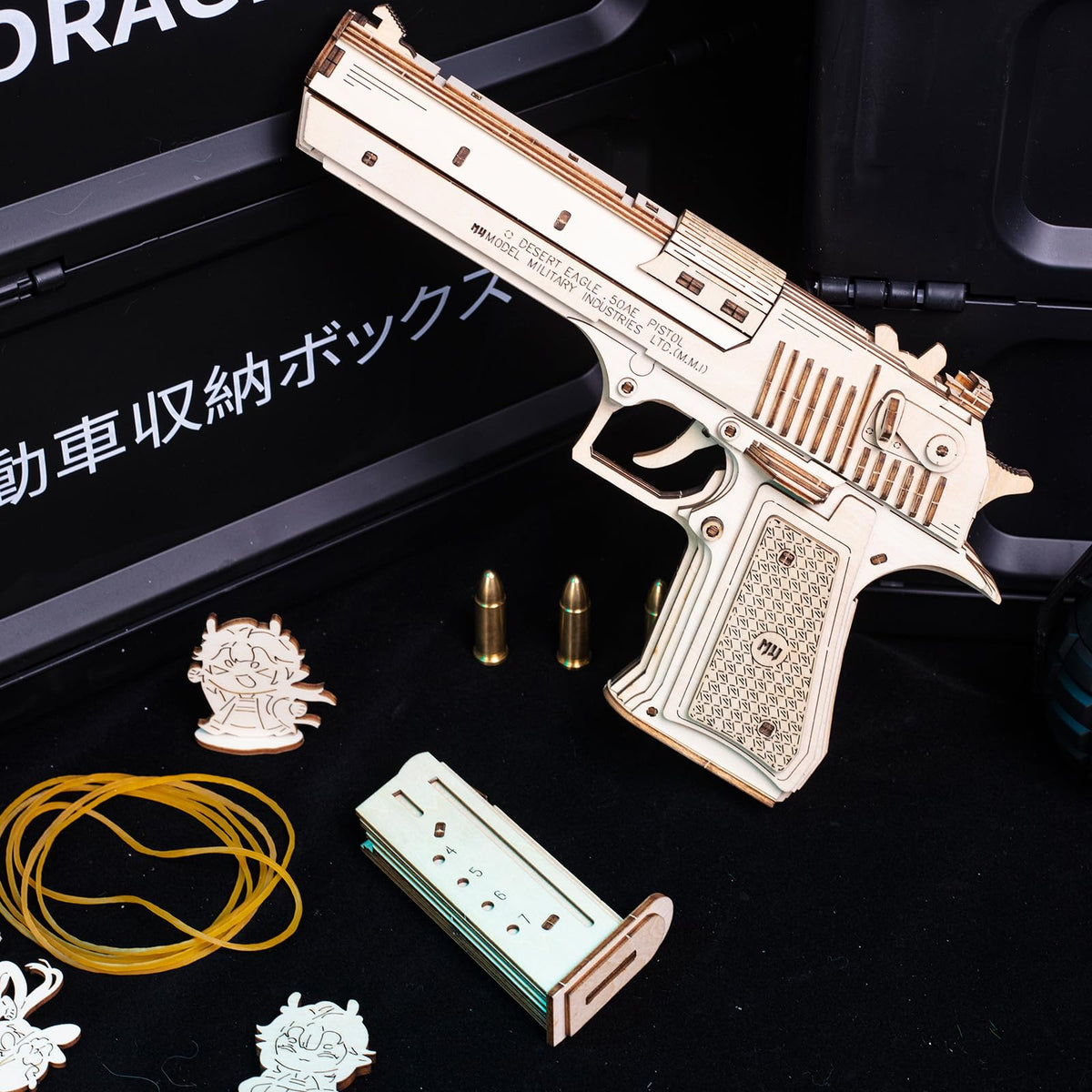 MU Desert Eagle diagram manual guides English and Chinese readers