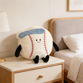MUALML baseball pillow gift packaging, a thoughtful sports-inspired present.