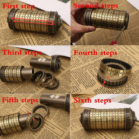 Muchenggift Cryptex packaging and delivery options.
