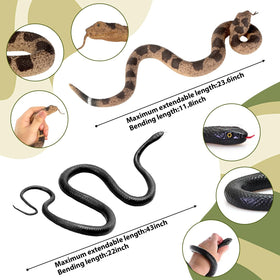 MUCOOS prank kit with two snakes enables playful setups.