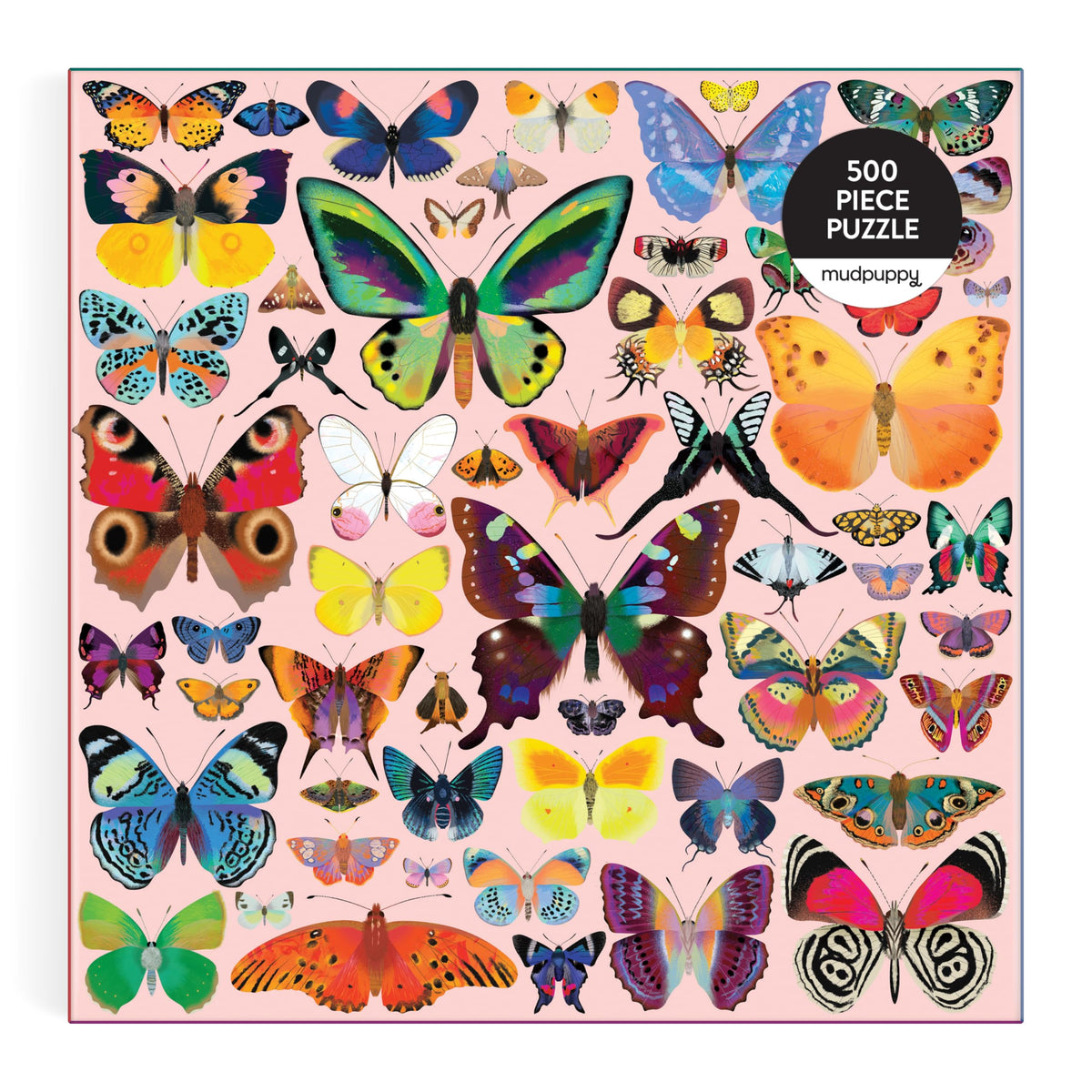 Mudpuppy Brilliant Butterflies family-night scene ready for collaborative, screen-free bonding