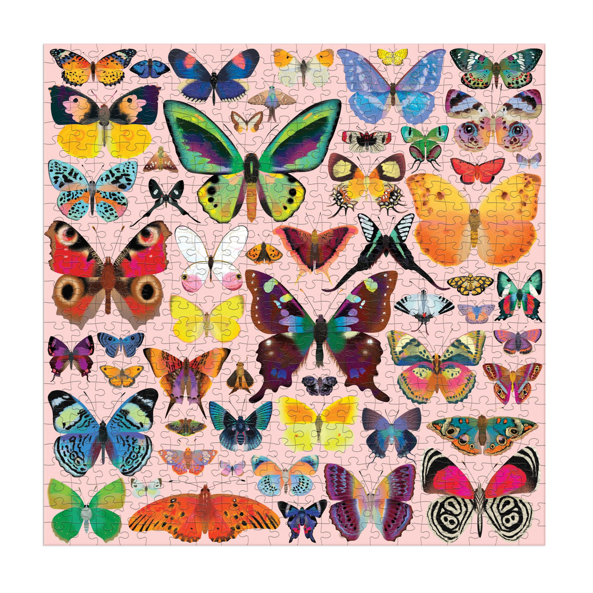 Mudpuppy Brilliant Butterflies kid-puzzle-action invites ages 8+ to enjoy hands-on solving