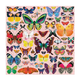 Mudpuppy Brilliant Butterflies kid-puzzle-action invites ages 8+ to enjoy hands-on solving