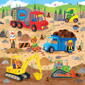 Mudpuppy extra-large pieces support tiny hands during play