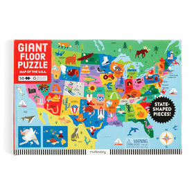 Ideal gift for geography lovers who enjoy colorful states and cultural icons.