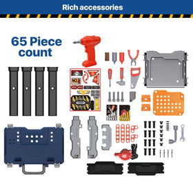 MUGEYMYD portable tool workbench with large storage for organization