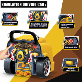 Mugeymyd light-and-sound truck cab for realistic driving role-play.