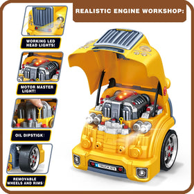 Mugeymyd premium ABS material toy kit for sturdy play.