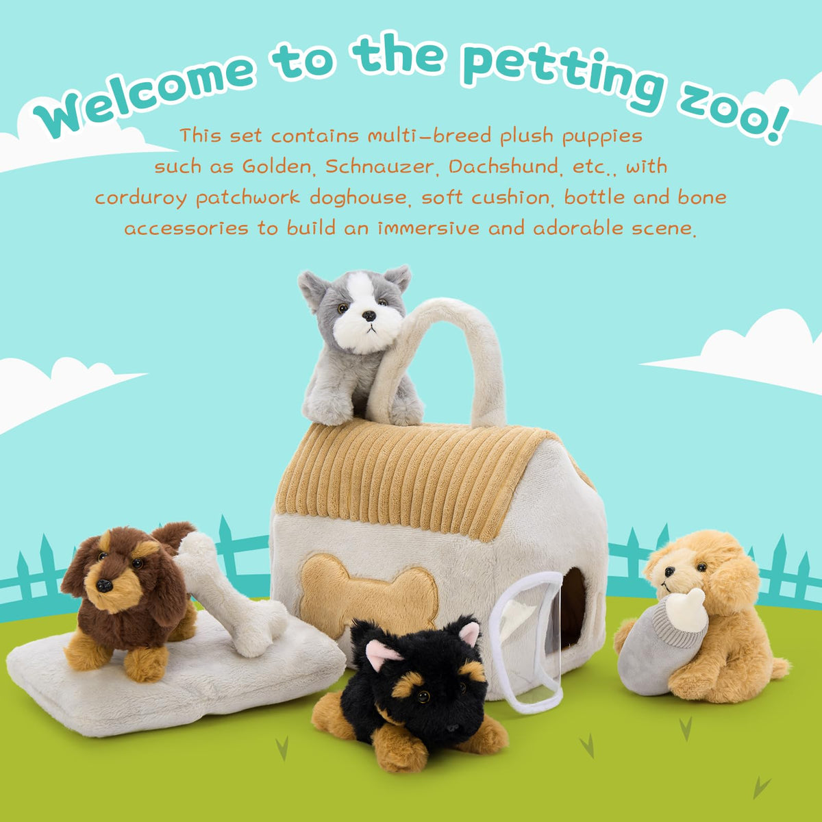 Muiteiur bed pad plush 9.4-inch: comfy resting spot for pets