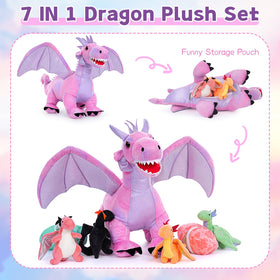 Muiteiur dragon egg plush 1, storytelling prop to spark creativity
