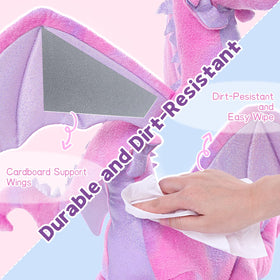 Muiteiur dragon egg plush 2, extra prop to inspire dragons adventures