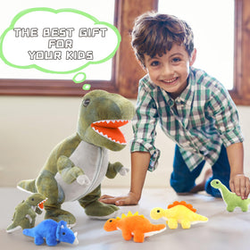 Muiteiur gift-ready dino set suitable for birthdays and parties