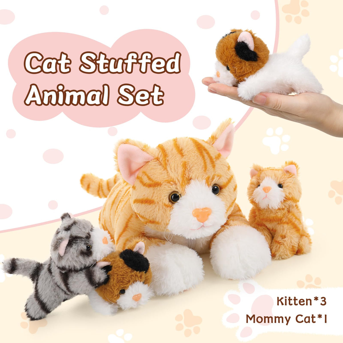 Muiteiur gift-ready plush set suits birthdays and celebrations.