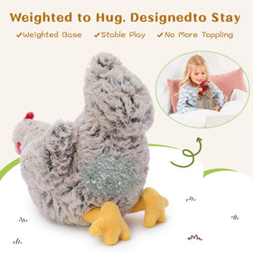 Muiteiur hen plush gift set suitable for birthdays and holidays