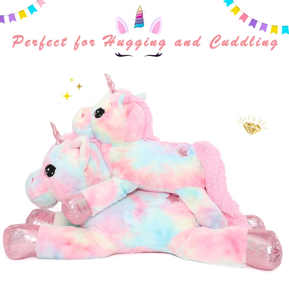 Muiteiur unicorn plush gift-ready for birthdays and holidays.