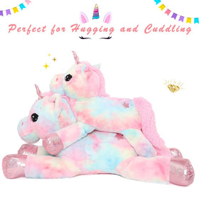 Muiteiur unicorn plush gift-ready for birthdays and holidays.