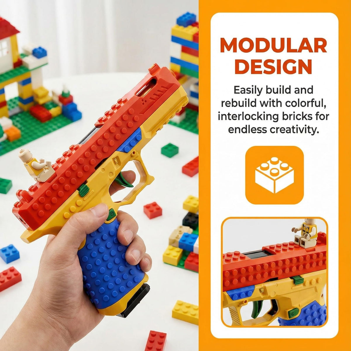 MUJERWQ teens enjoy ergonomic grip during extended play sessions.