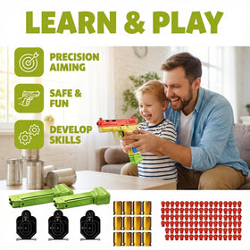MUJERWQ indoor-outdoor-friendly toy enables safe backyard play.