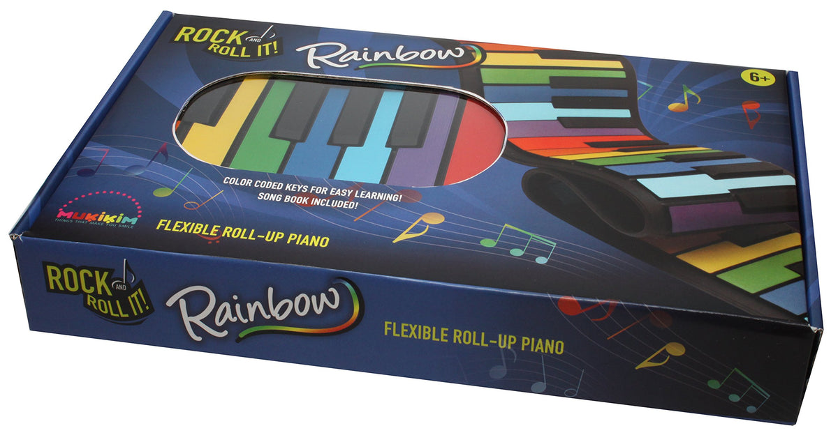 MUKIKIM Rock and Roll It Play-By-Color booklet with color-guided tunes.