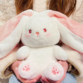 Mukorolee 18cm plush size ideal for travel and desk cuddle.