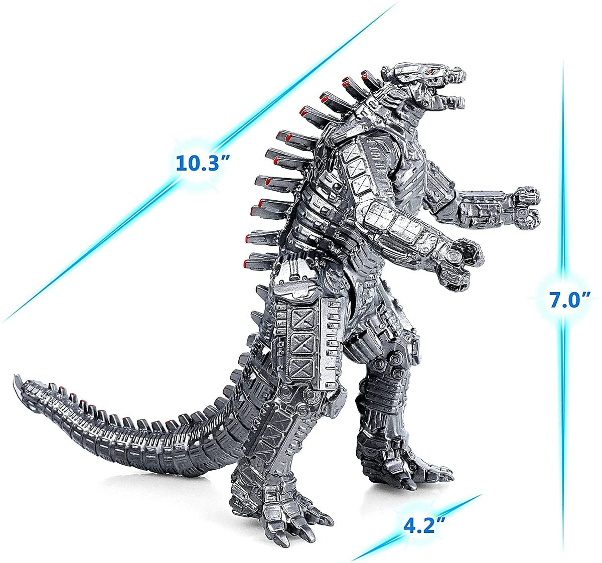 MUKSSE MechaGodzilla vs Kong articulation enables poseable battle scenes.
