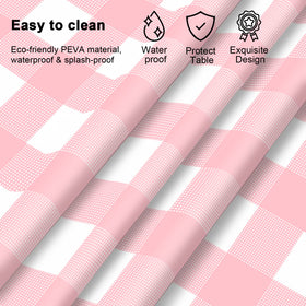 Mulbozy PEVA tablecover combines durability with easy cleanup after meals.
