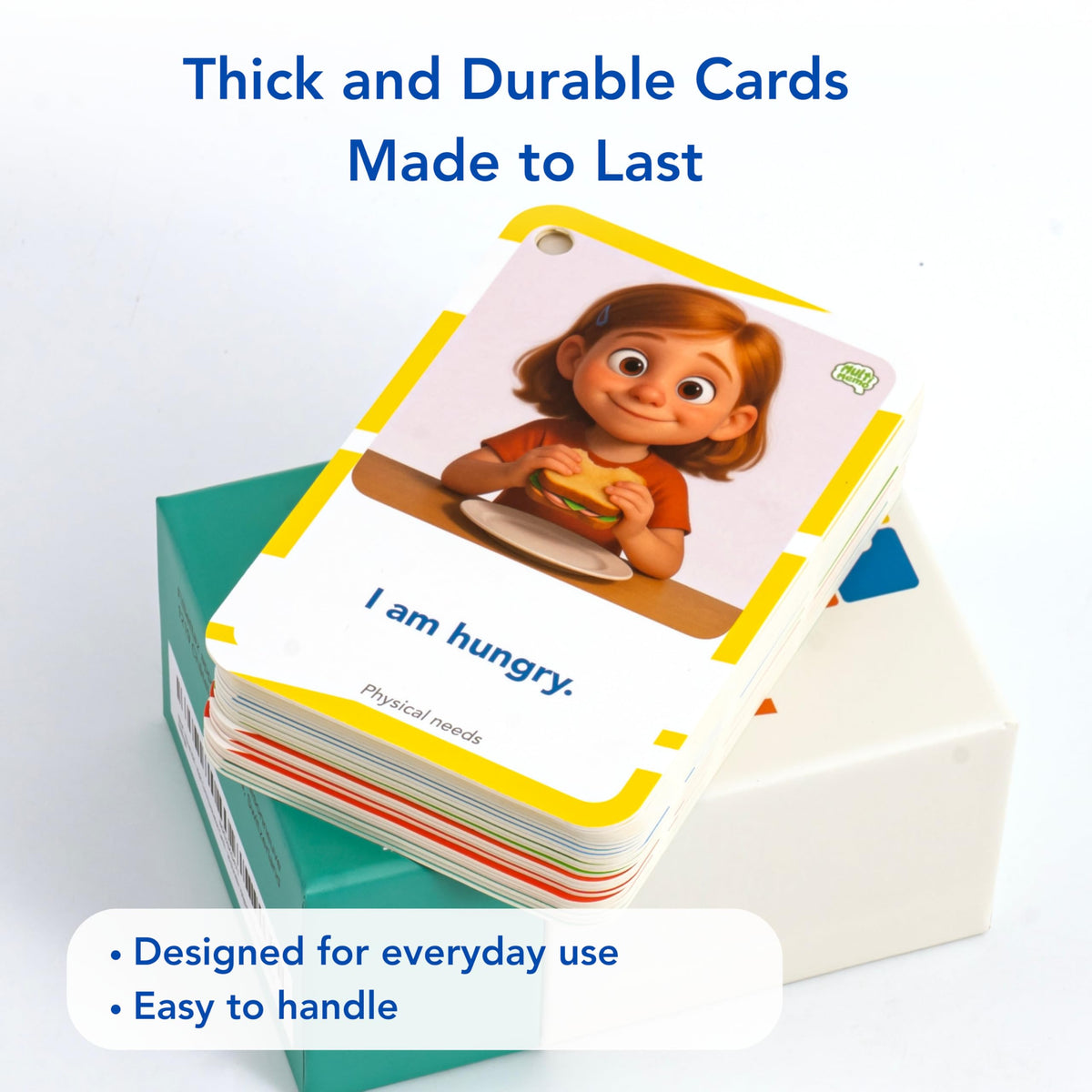 Multi-Memo Visual Aid Card: I am overwhelmed, helps pause and request support.
