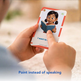 Multi-Memo Visual Aid Card: I need a break, signals rest during busy moments.