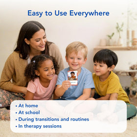 Multi-Memo Visual Aid Card: I want to join in, supports inclusion and participation.