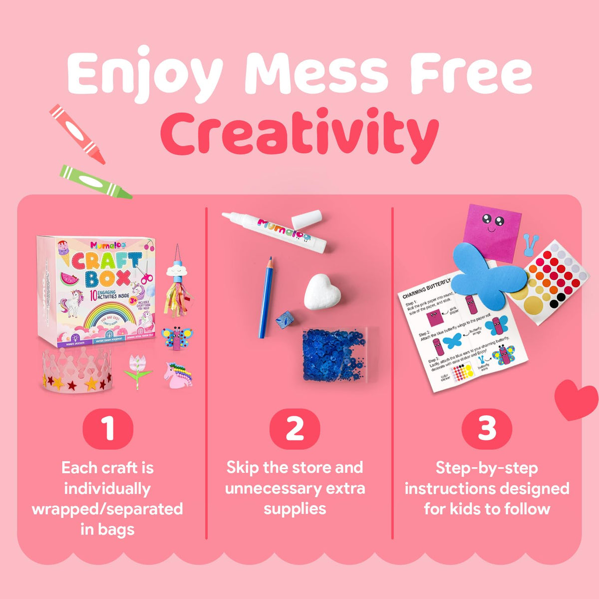 Mumaloo Easy Instruction Cards helping kids assemble projects confidently