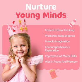 Mumaloo Kids Craft Table scene encouraging focused independent play