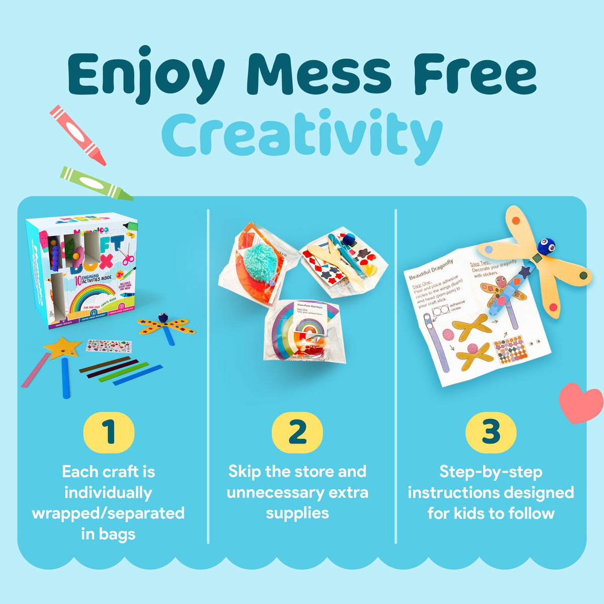 Children crafting with Mumaloo, engaging in hands-on creative activity